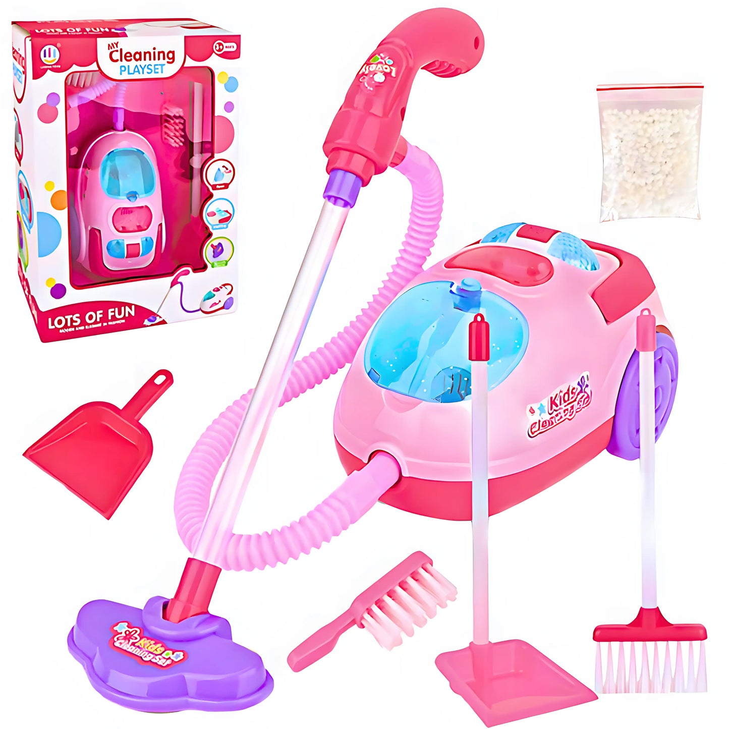 Zabavni Dečiji Usisivač + Poklon Dodaci