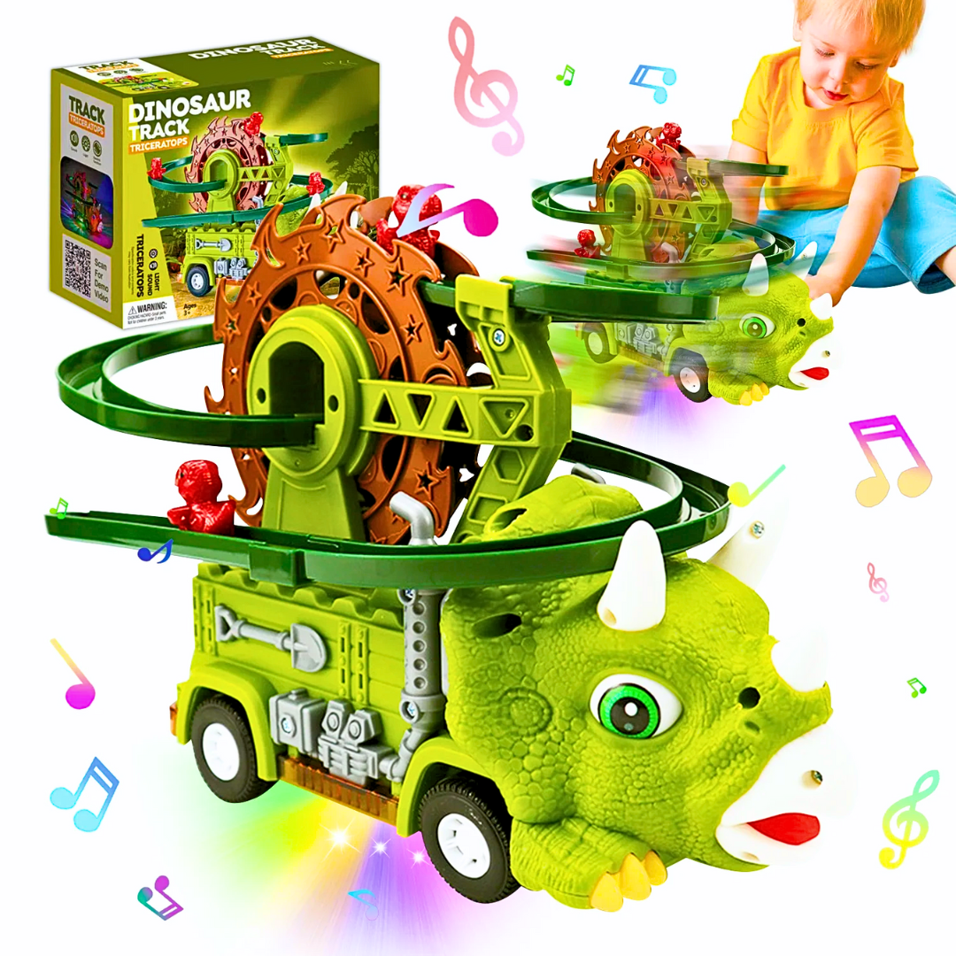 Svetleći Dinosaurus Kamion sa Toboganom